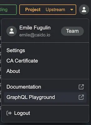 Caido profile